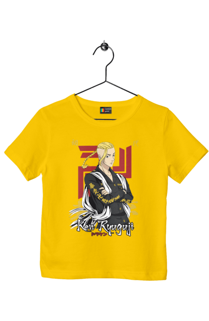 Children's t-shirt with prints Tokyo Revengers Draken. Anime, draken, ken ryuguji, ken-chin, manga, serial, tokyo manji gang, tokyo revengers. 2070702