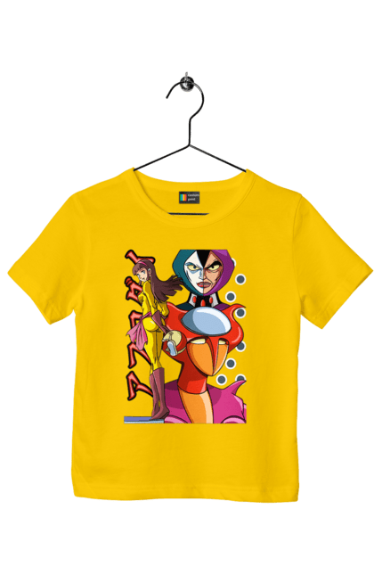 Children's t-shirt with prints Mazinger Z Aphrodite. Anime, aphrodite, manga, mazinger z, mecha, robots. 2070702