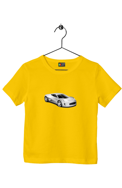 Children's t-shirt with prints Auto.1. Auto, graphics, photo, sports car. 2070702