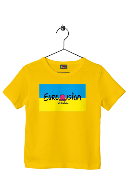 Футболка дитяча з принтом "Євробачення за KALUSH Orchestra". Kalush orchestra, stefania, азов, врятувати азовсталь, врятувати захисників азовсталі, євробачення, звільнити, маріуполь, наші захисники, перемога, свобода. 2070702