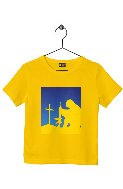 Футболка дитяча з принтом "Патріот". Патриот, патриотизм, победа, свобода, украина, украинец. 2070702