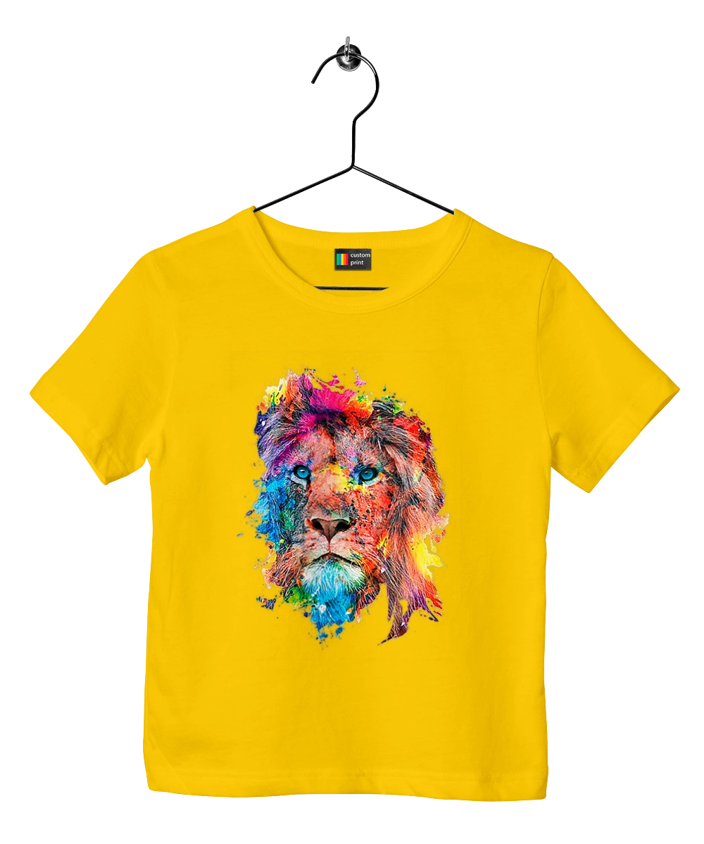 Лев із фарби