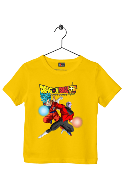 Children's t-shirt with prints Dragon Ball Son Goku. Anime, dragon ball, goku, manga, son goku, tv series. 2070702