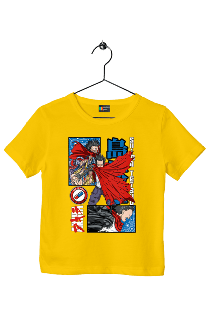 Children's t-shirt with prints Akira Tetsuo Shima. Akira, anime, cyberpunk, manga, tetsuo shima. 2070702