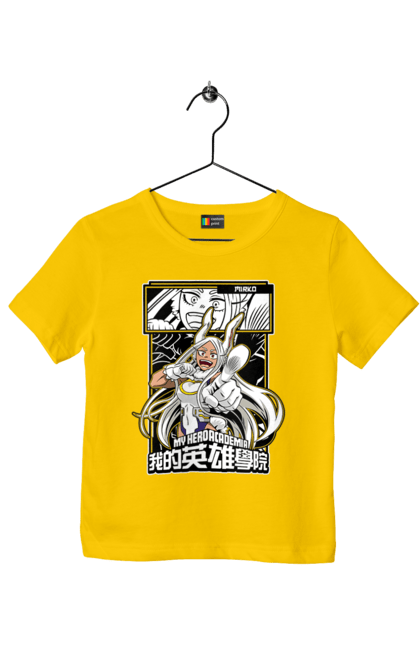 Children's t-shirt with prints My hero academy Mirko. Anime, manga, mga, mirko, my hero academy, rumi usagiyama. 2070702