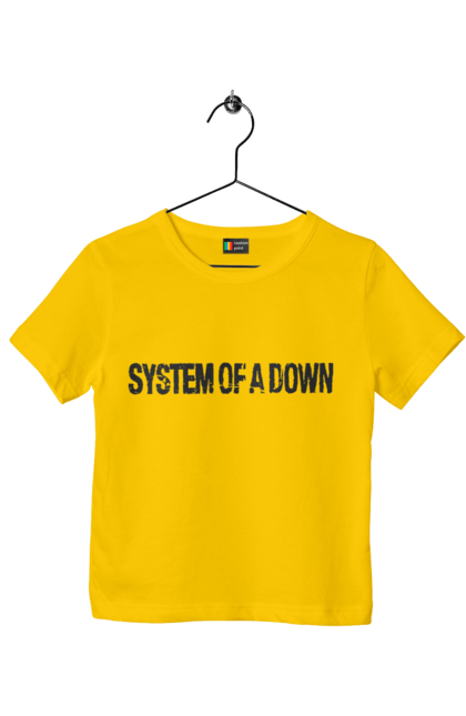 Футболка дитяча з принтом "System of a Down". Soad, альтернативний метал, група, метал, музика, ню метал, прогресивний метал, рок, хард рок, хеві метал. 2070702