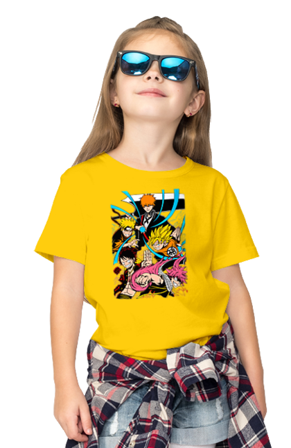 Children's t-shirt with prints Anime. Anime, fandom, light novel, manga. 2070702