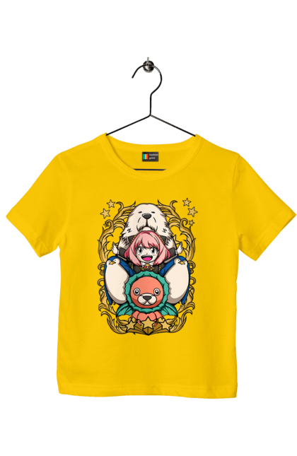 Children's t-shirt with prints Spy x Family Anya. Anime, anya, loid, manga, spy x family, yor. 2070702