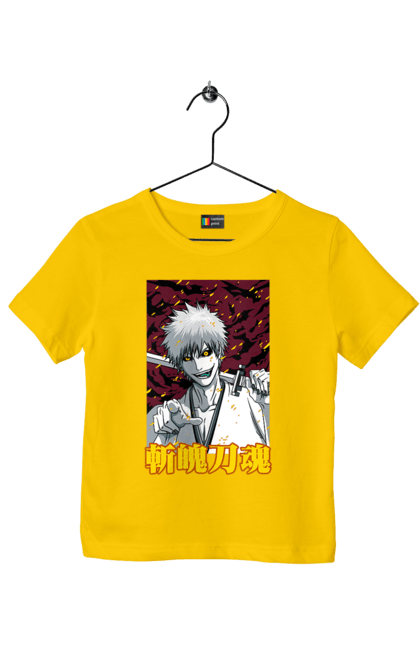 Children's t-shirt with prints Bleach Ichigo Kurosaki. Anime, bleach, ichigo, ichigo kurosaki, manga. 2070702