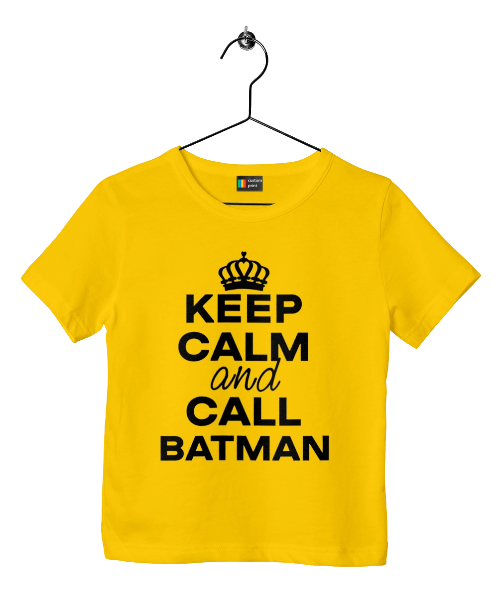 Keep Calm and Call Batman черная