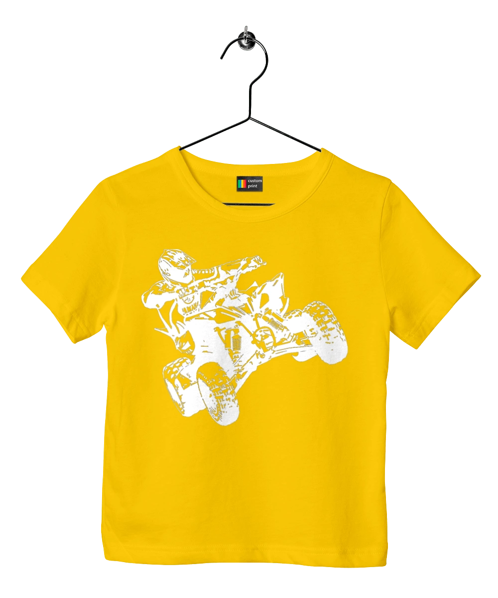 Человек На Квадроцикле Белый