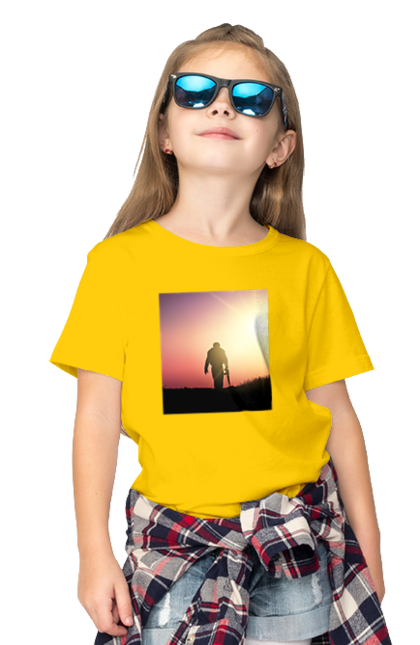 Children's t-shirt with prints Patriot. Patriot, patriotism, ukraine, ukrainian, victory. 2070702