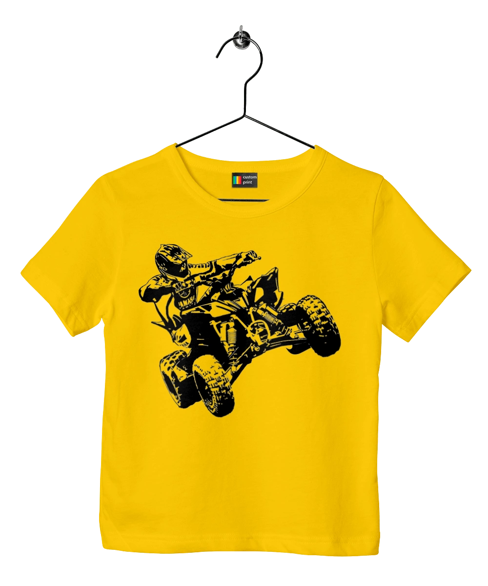 Людина На Квадроциклі Чорний