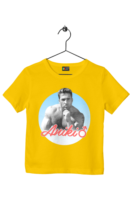 Children's t-shirt with prints Billy Herrington. Aniki, billy, billy herrington, billy herrington art, billy herrington meme, gachi, hachimuchi, herrington, humor. 2070702