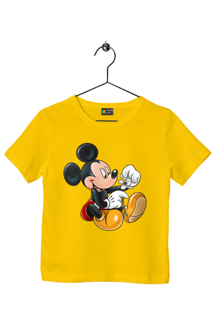 Children's t-shirt with prints Mickey Mouse. Cartoon, disney, mickey, mickey mouse. 2070702