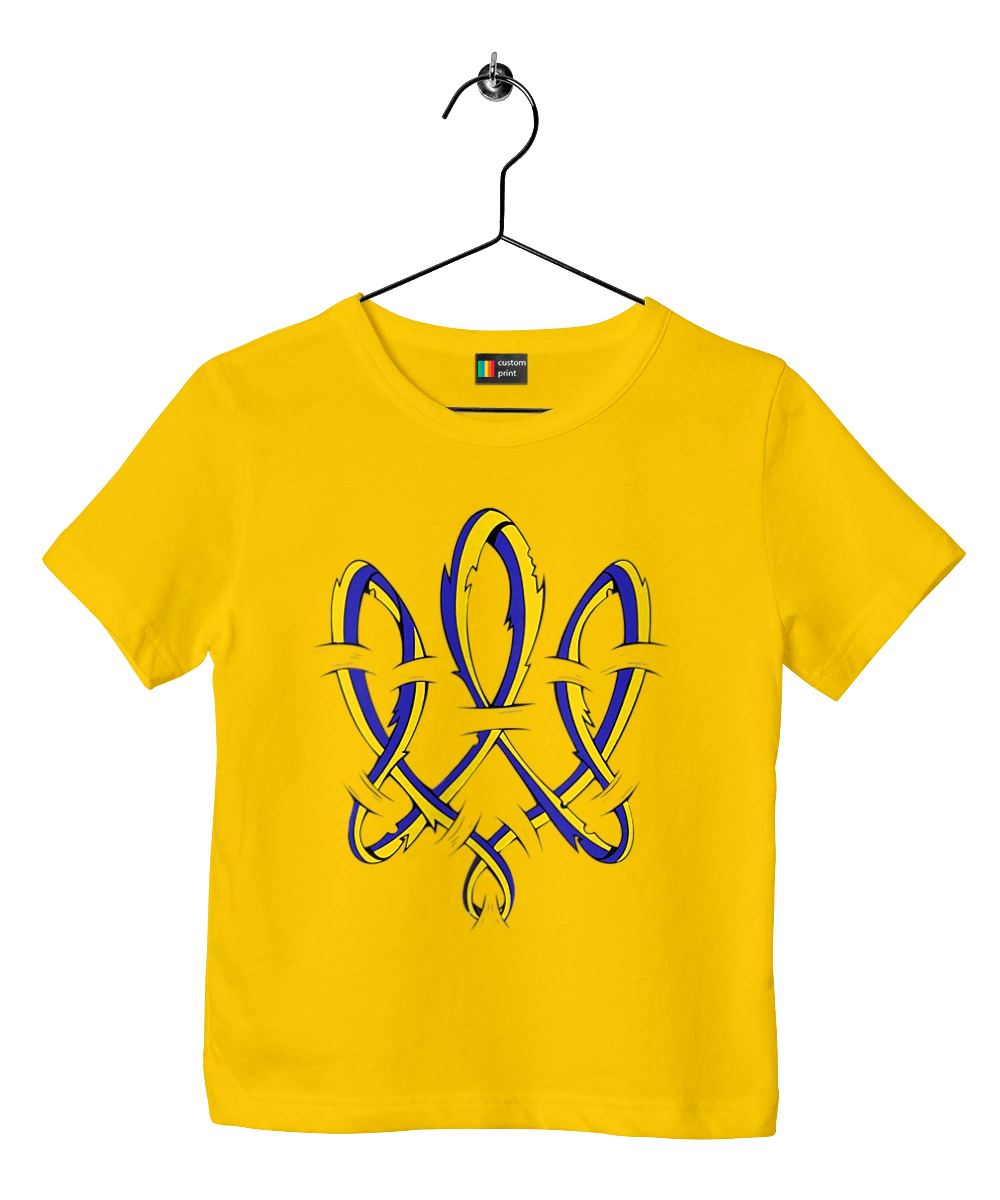 Trident coat of arms of Ukraine