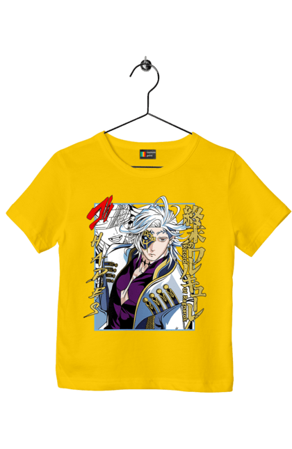 Футболка дитяча з принтом "Повість про кінець світу Аїд". Anime, hades, manga, record of ragnarok, аїд, аніме, комікс, манга. 2070702