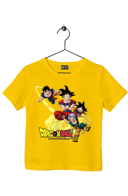 Футболка дитяча з принтом "Перли дракона". Anime, dragon ball, goku, manga, vegeta, аніме, вегета, гоку, манга, перли дракона. 2070702