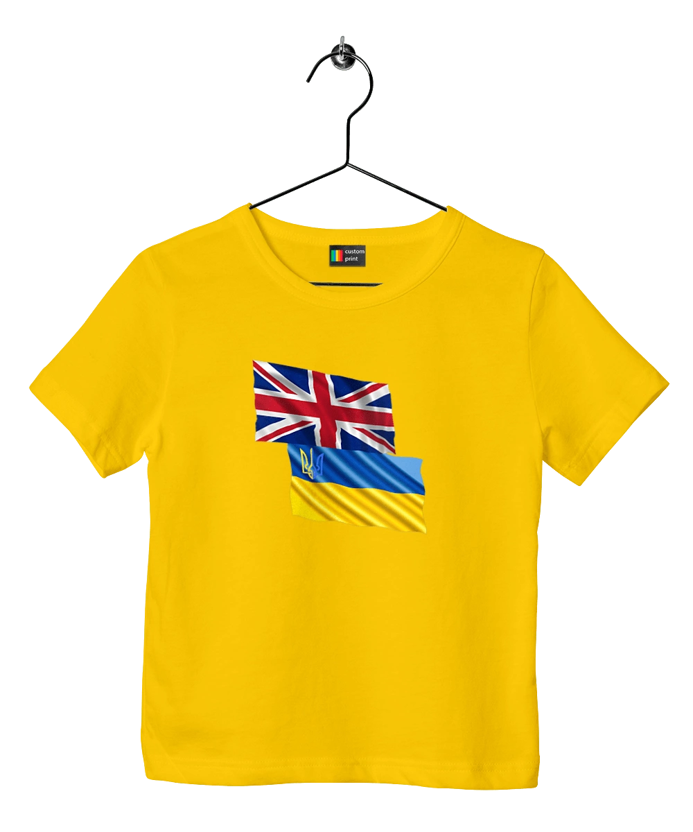 Прапор Великої Британії, прапор України, Підтримка України