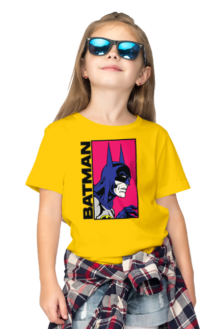 Children's t-shirt with prints Batman. Batman, bruce wayne, comics, dark knight, dc comics, justice league, movie, superhero. 2070702