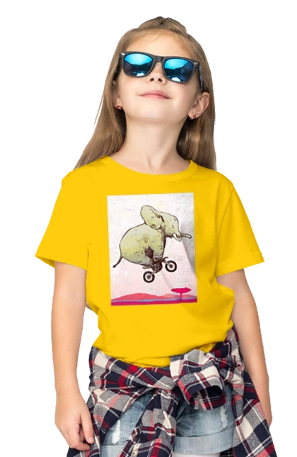 Elephant On A Motorcycle