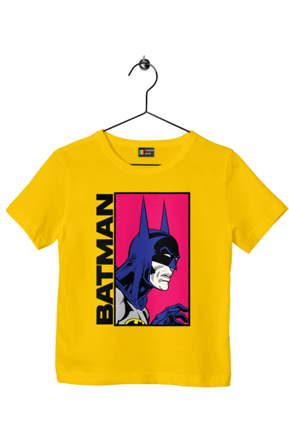 Children's t-shirt with prints Batman. Batman, bruce wayne, comics, dark knight, dc comics, justice league, movie, superhero. 2070702