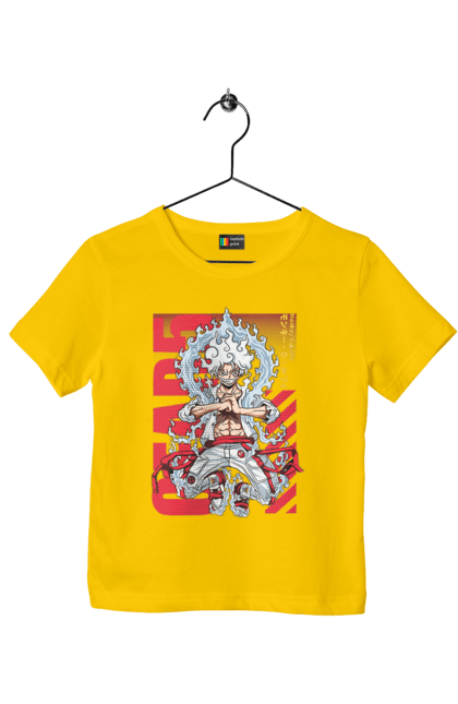 Children's t-shirt with prints One Piece Luffy. Anime, luffy, manga, monkey de luffy, one piece, pirates. 2070702