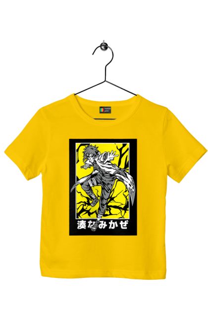 Children's t-shirt with prints Naruto. Anime, character, manga, minato namikaze, naruto, naruto, ninja, tv series. 2070702