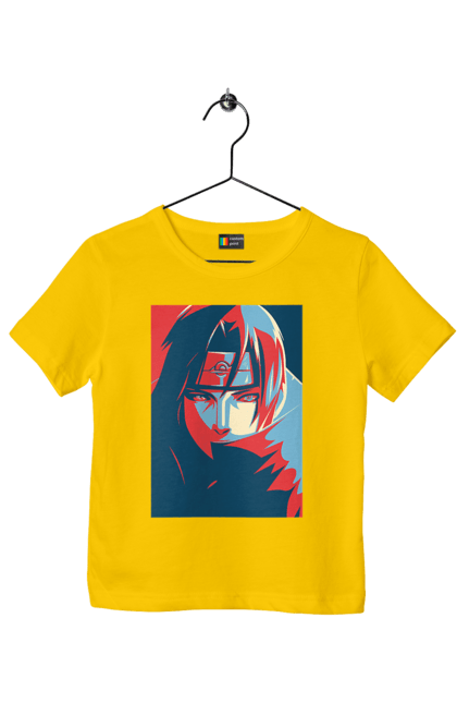 Children's t-shirt with prints Naruto Itachi. Anime, character, itachi, itachi uchiha, manga, naruto, ninja, tv series, uchiha. 2070702