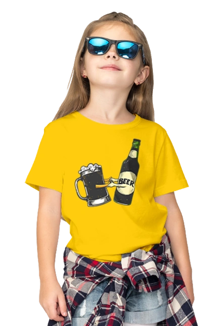 Бутылка Пива С Бокалом Пива