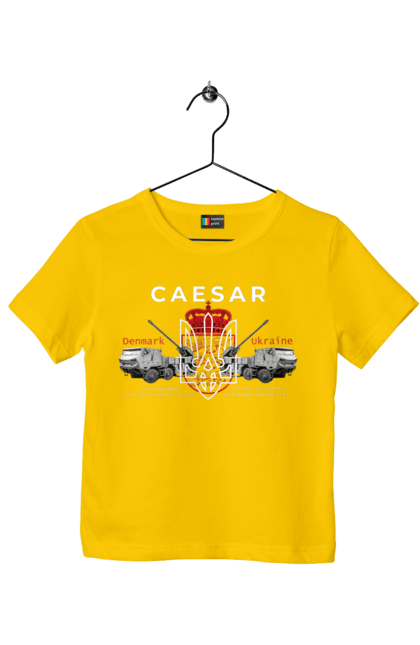 Children's t-shirt with prints Caesar. Caesar, himars, weapon, zaluzhny. 2070702