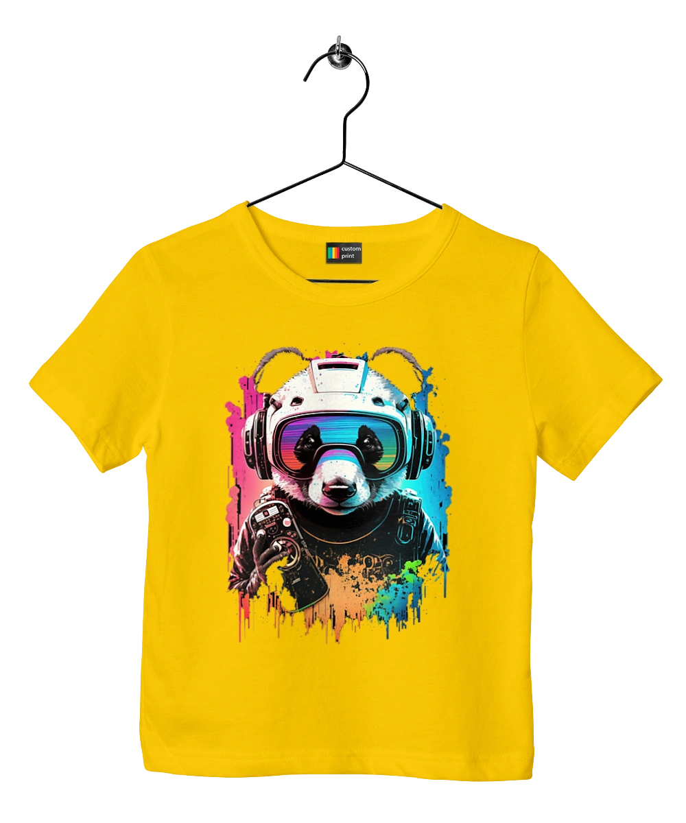 Панда в VR шолом