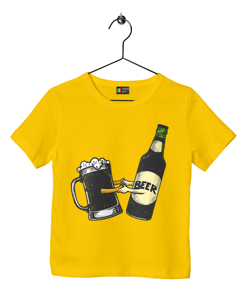 Бутылка Пива С Бокалом Пива