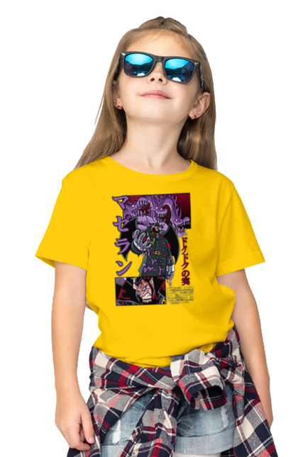 Children's t-shirt with prints One Piece Magellan. Anime, magellan, manga, one piece, straw hat pirates. 2070702
